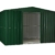 Globel Industries MetallGerätehaus 10x8 heritage green 295x237x203 cm (BxTxH) 7m² Satteldach