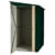 Globel Industries Metallgerätehaus 8x5 Grün & Beige 234x144x203 cm 3,36m² Anlehnhaus
