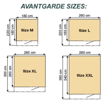 MetallGerätehaus AvantGarde Gr.L dunkelgrau 260x220x218 mit Standardtür