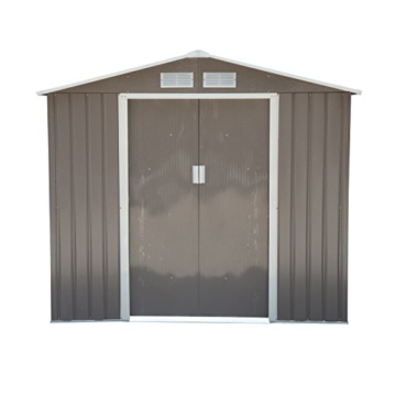 Outsunny® Gerätehaus Metall L213 x W127 x H185cm