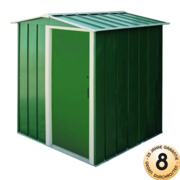 Tepro Gartenhaus / Metallgerätehaus Eco 5x4 grün