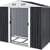 KESSER® - XL Metall Gerätehaus 4,2m³ mit Fundament | 210x132x186 cm| Satteldachdach